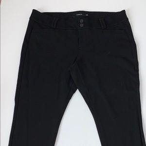 Torrid ankle length black pants